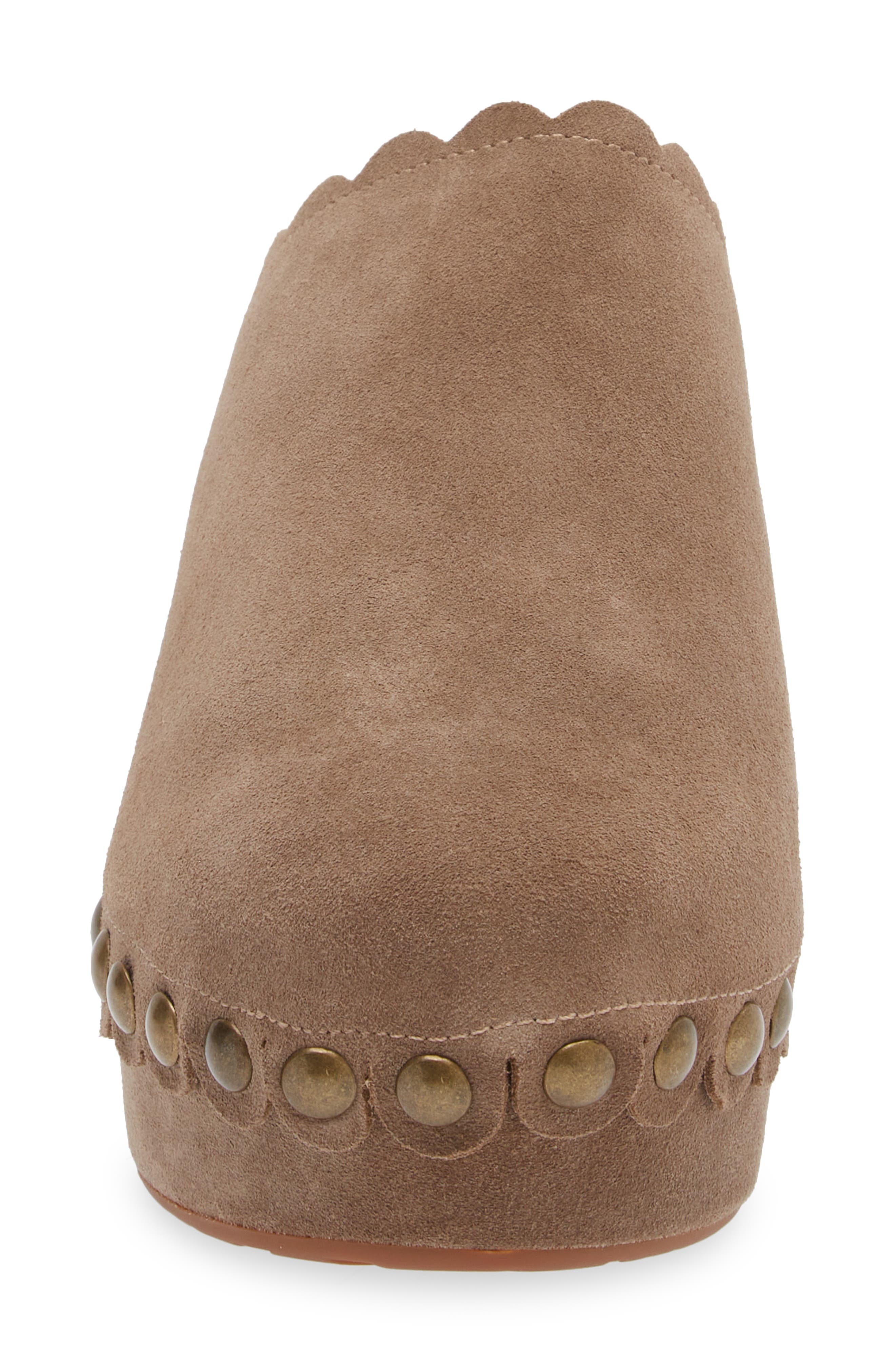 Gemini Platform Clog, Alternate, color, TAUPE SUEDE