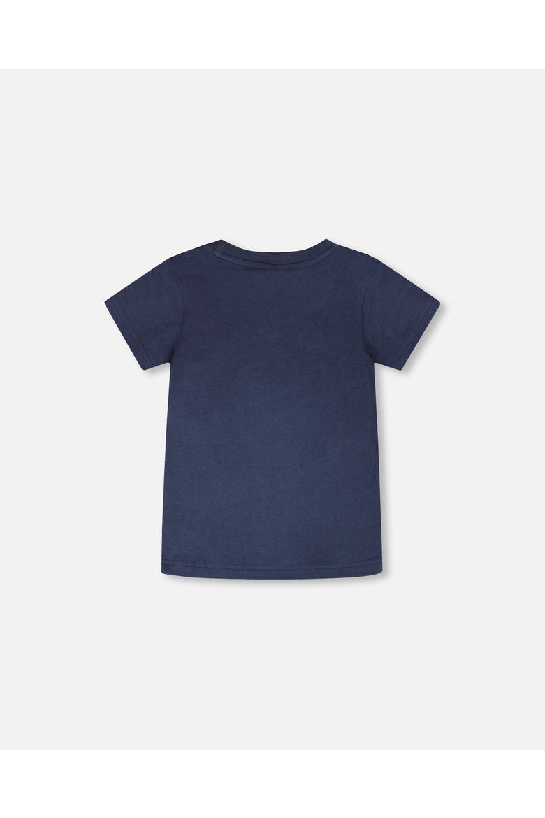 Organic Cotton Seagull Graphic Short Sleeve T-Shirt, Alternate, color, Blue