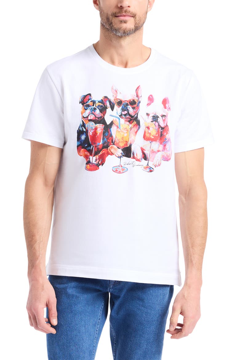 Hair Of the Dog Graphic T-Shirt, Main, color, WHITE