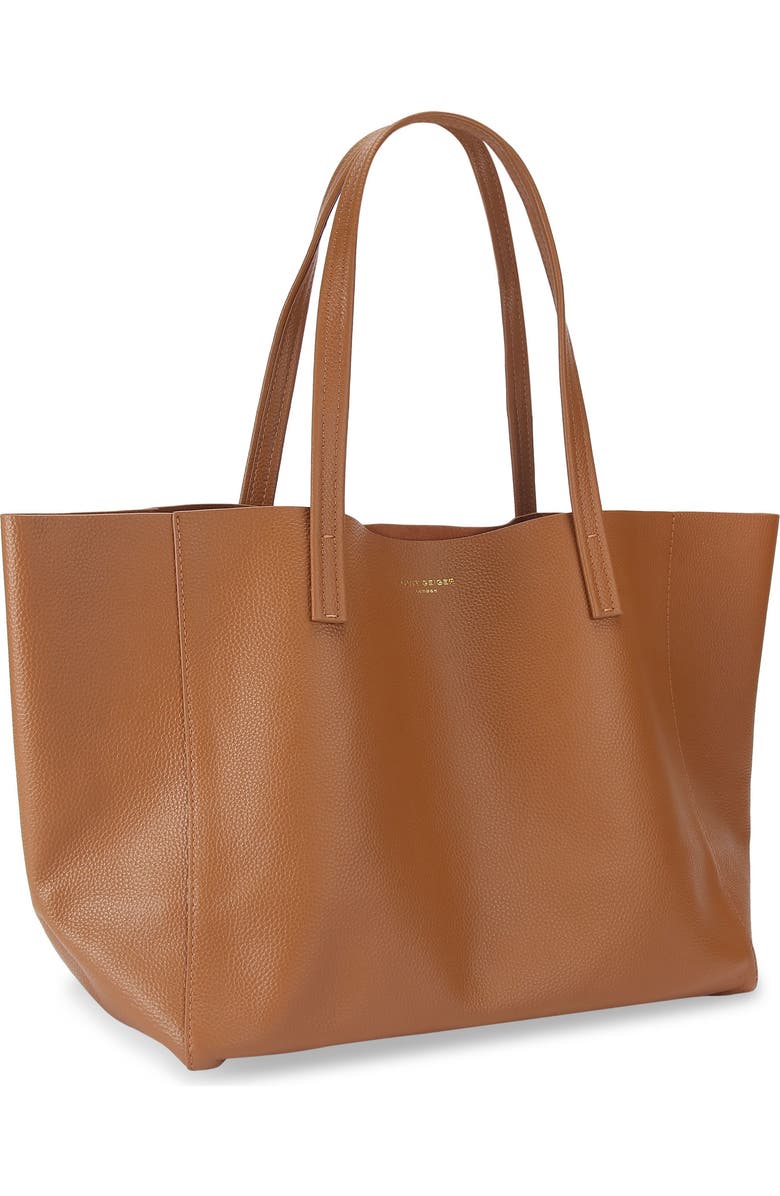 Kurt Geiger London Violet Leather Hobo Bag, Alternate, color, Light/ Pastel Brown