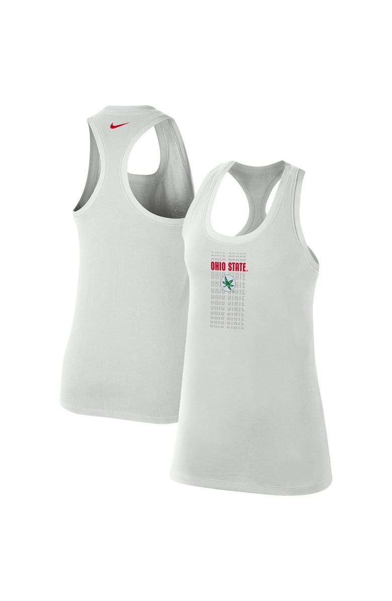 Nike Women's Nike  Gray Ohio State Buckeyes Game Time Tank Top, Main, color, 