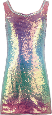 Lola + The Boys Rainbow Sunset Gem Dress