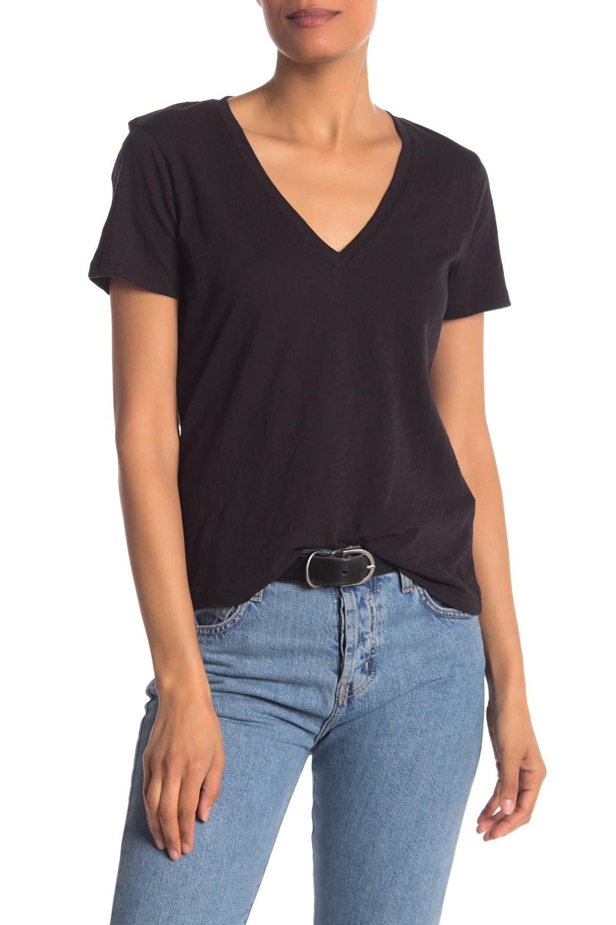 Madewell V-Neck Short Sleeve T-Shirt