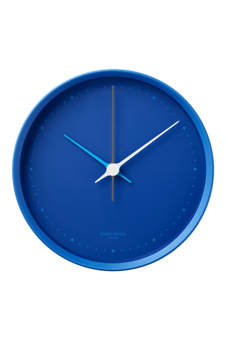 Koppel Wall Clock, Main, color, BLUE