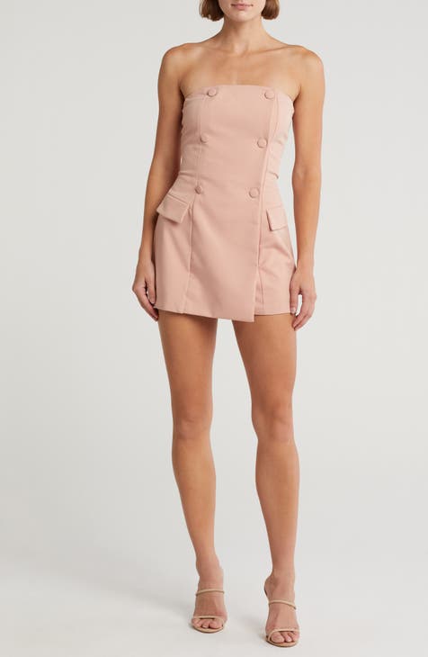 Strapless Romper