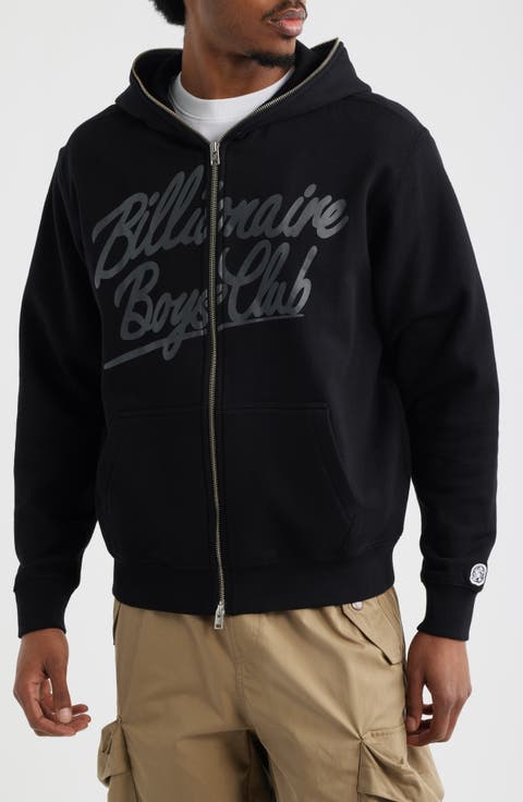 Script Logo Cotton Fleece Hoodie