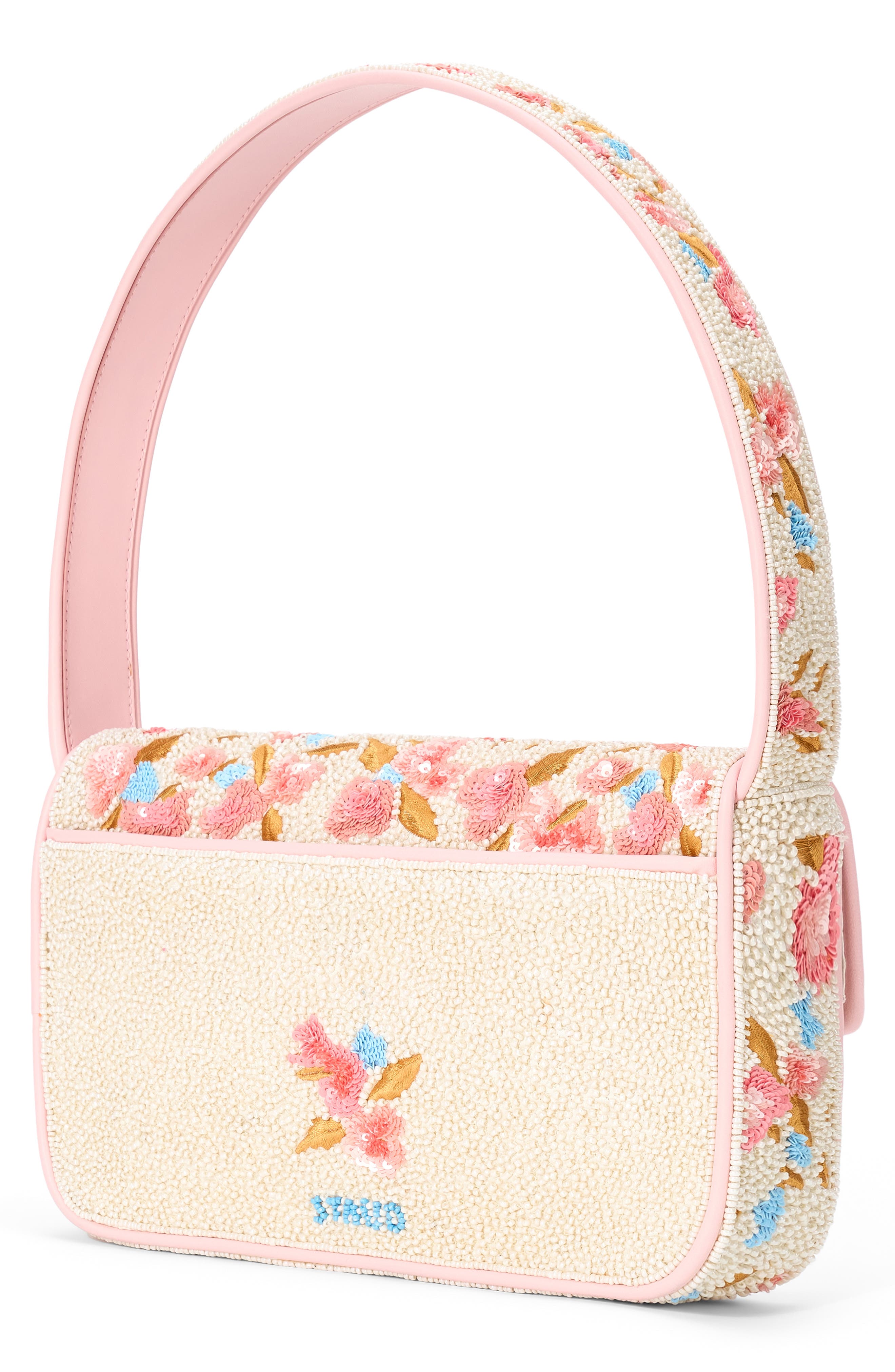 Tommy Beaded Shoulder Bag, Alternate, color, SPRING DAY