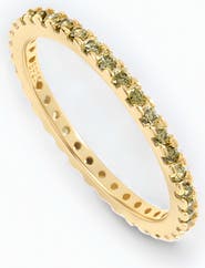 Mint & Lily August Birthstone Eternity Stacking Ring