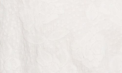 Nzt By Nic+zoe Lace Knit Cotton T-shirt In Paper White