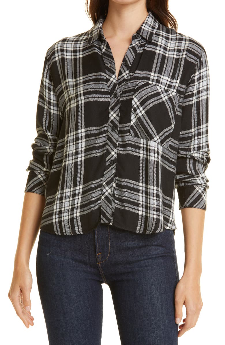 Rails Dylan Plaid Shirt, Main, color, 