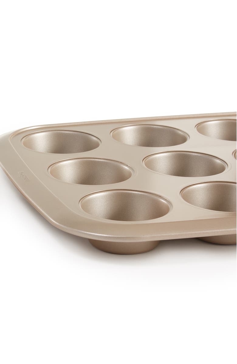 BergHOFF Leo Balance 12-Cup Muffin Pan, Alternate, color, Golden