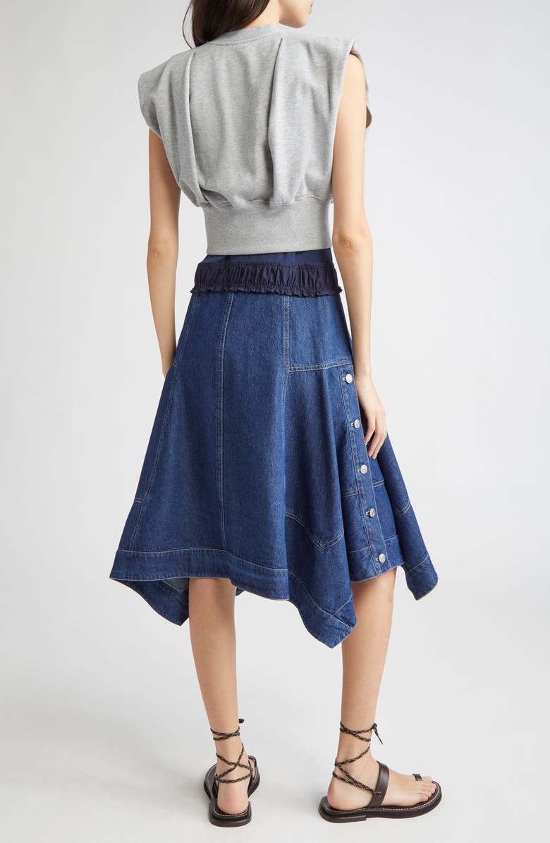 3.1 Phillip Lim Sleeveless Mixed Media Dress, Alternate, color,