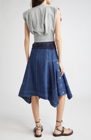 Sleeveless Mixed Media Dress