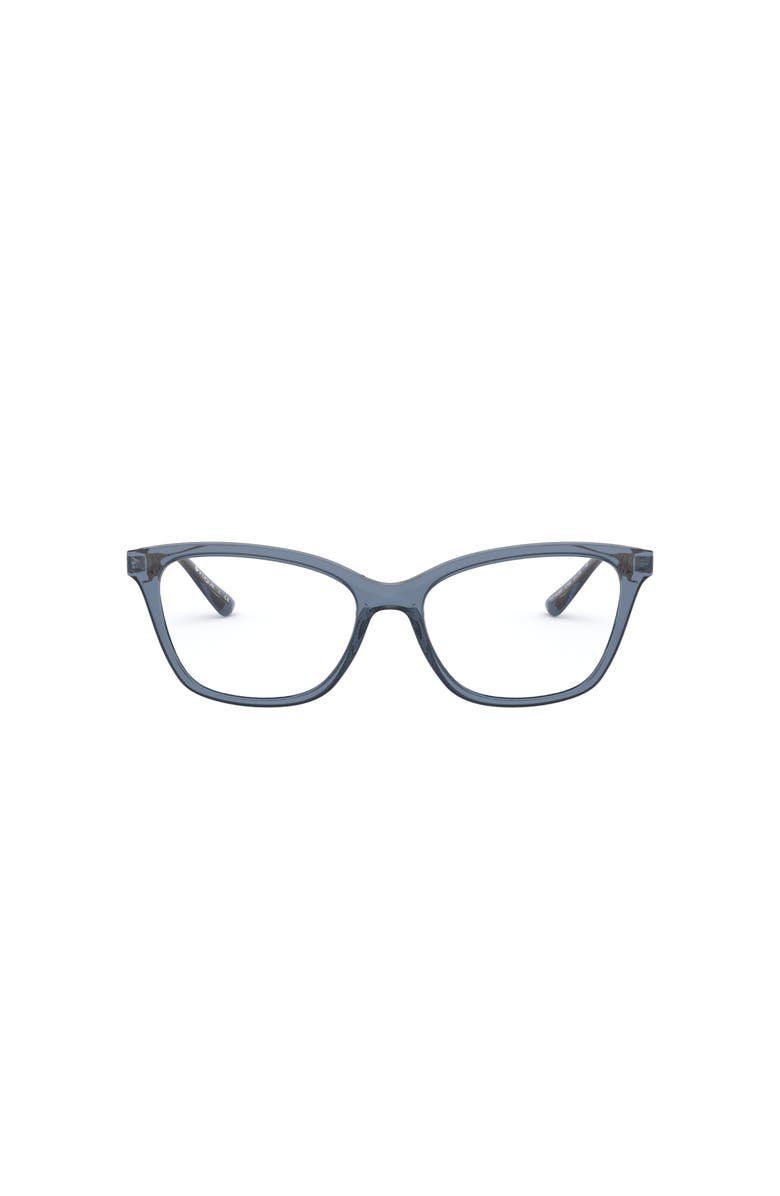 Vogue Eyewear 51mm Square optical glasses, Alternate, color, Blue