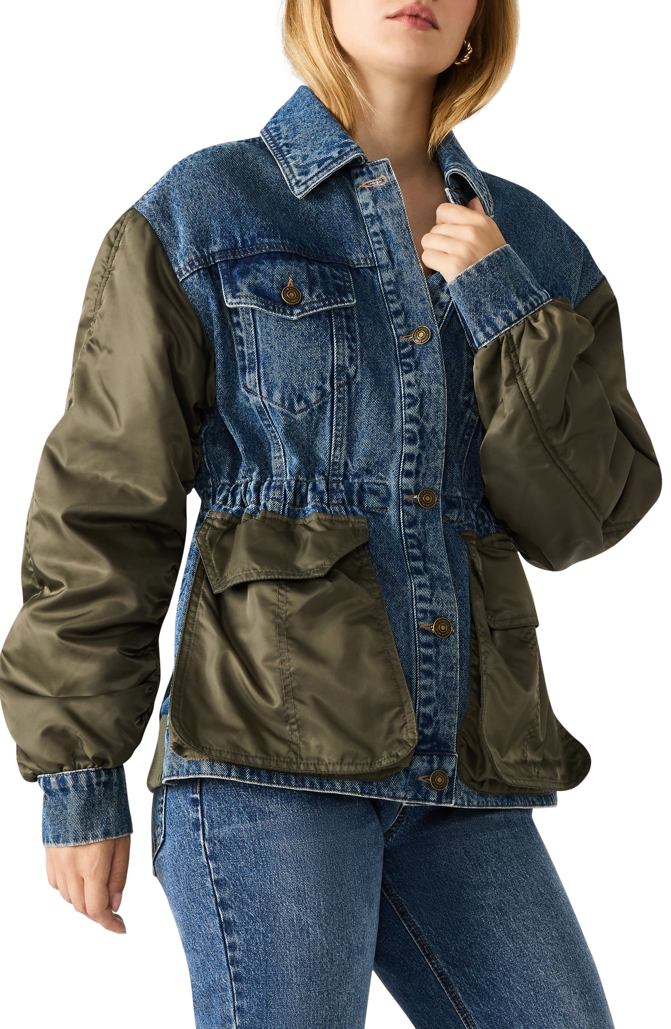 Joie Mixed Media Jacket - image 2
