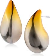 JARDIN Gradient Pear Stud Earrings
