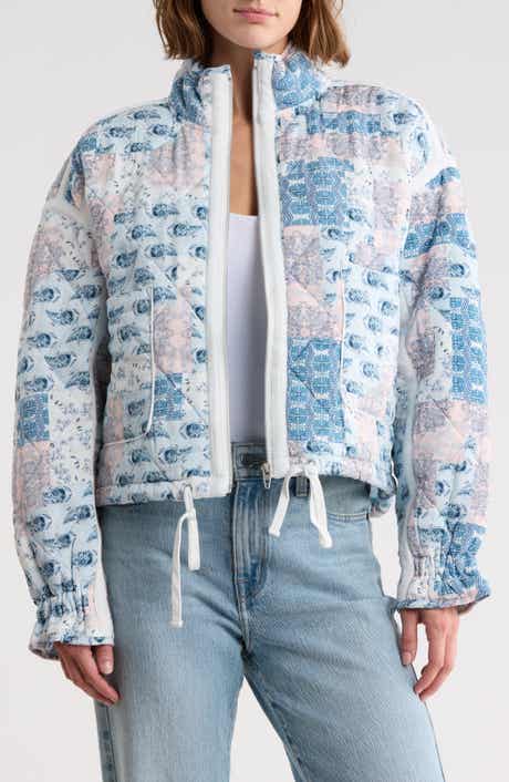 Cropped Quilted Jacket