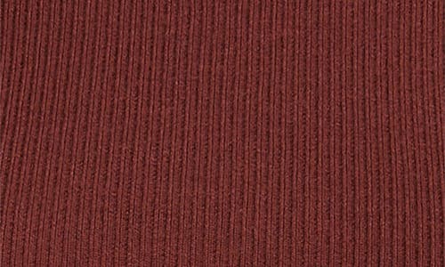 Theory Leenda Merino Wool Mock Neck Sweater In Burgundy