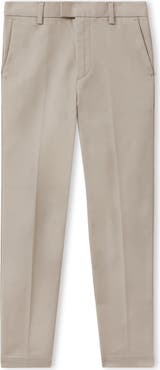 Reiss Kids' Eastbury Sr. Flat Front Stretch Cotton Chinos