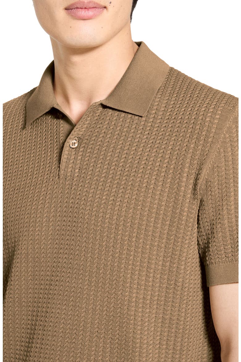 Tactile Cotton Polo, Alternate, color, FRESH KHAKI - 2QH