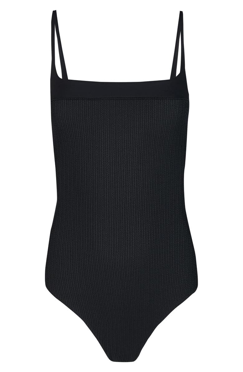 Sweaty Betty Capri Square Neck One-Piece Swimsuit, Alternate, color, 