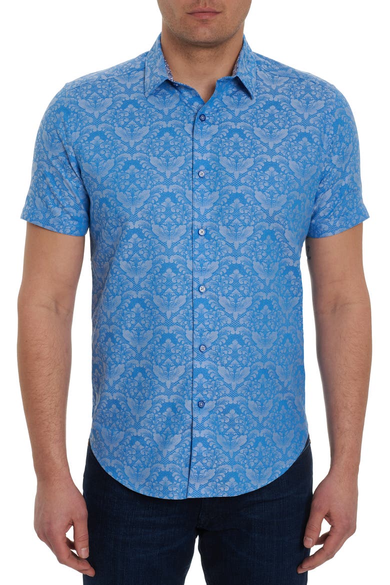 Bayview Woven Shirt, Main, color, LIGHT BLUE