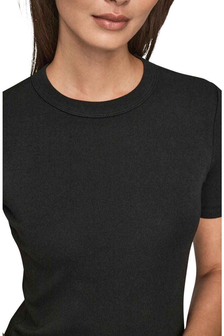 Crewneck Top, Alternate, color, BLACK
