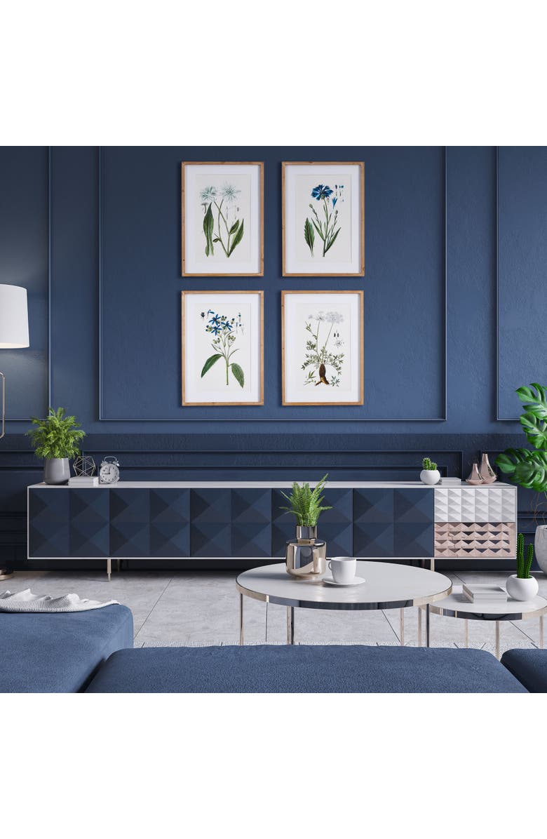 Napa Home & Garden Mountain Botanical Prints Set of 4, Alternate, color, 