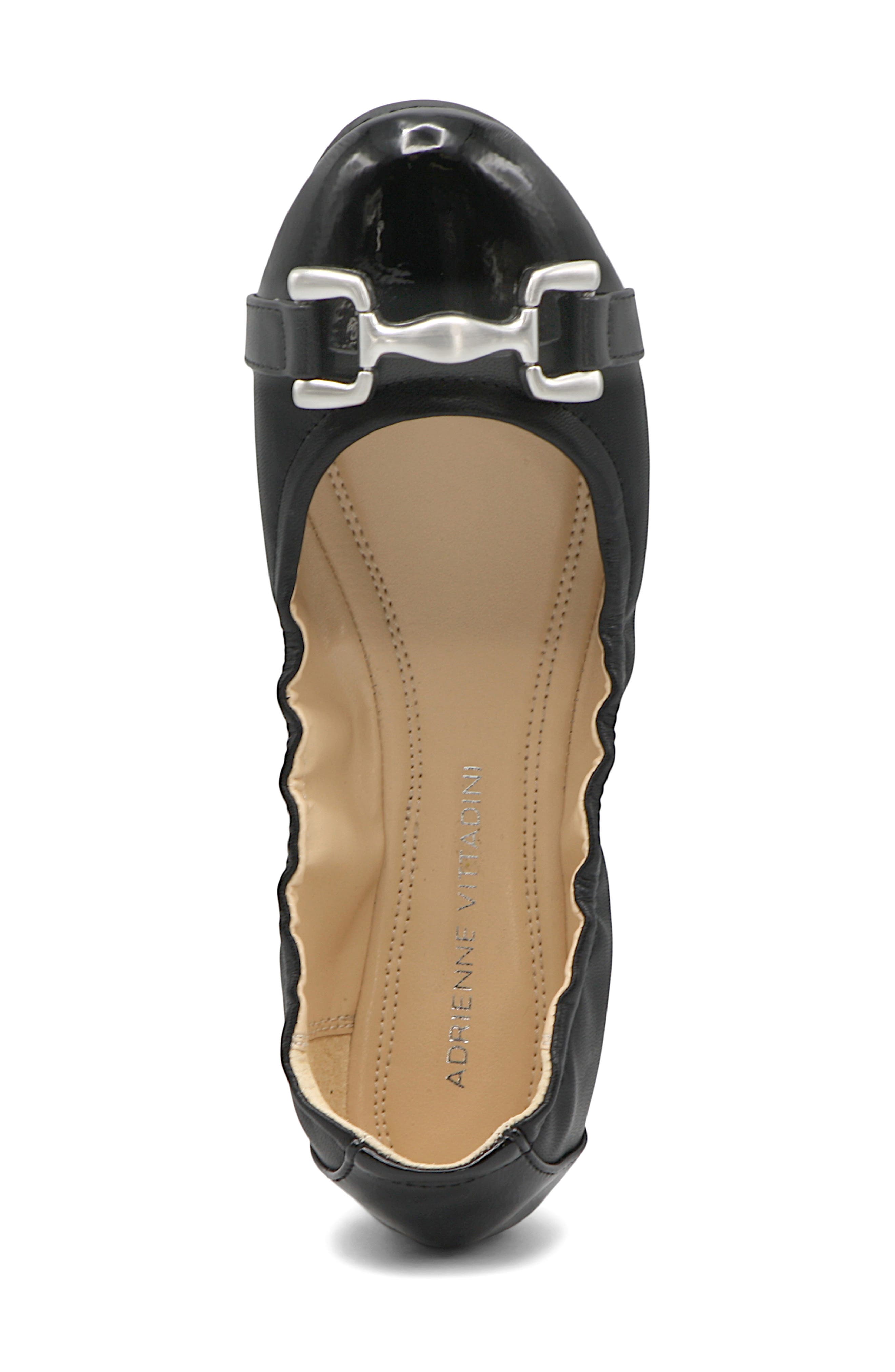 Adrienne Vittadini Cadeeno Metal Bit Ballet Flat, Alternate, color, 