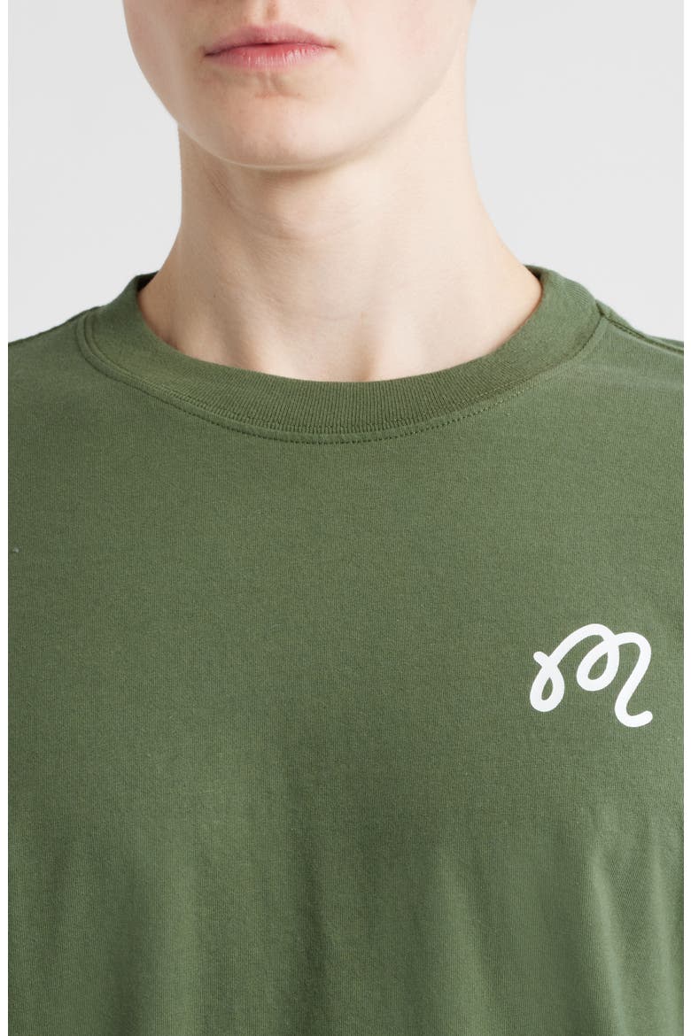 Gorse Long Sleeve T-shirt, Alternate, color, OLIVINE