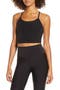 Space Dye Slim Racerback Crop Tank
