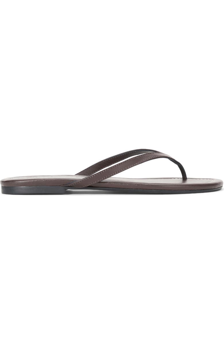 STAUD Freja Thong Slide Sandal, Alternate, color, Espresso