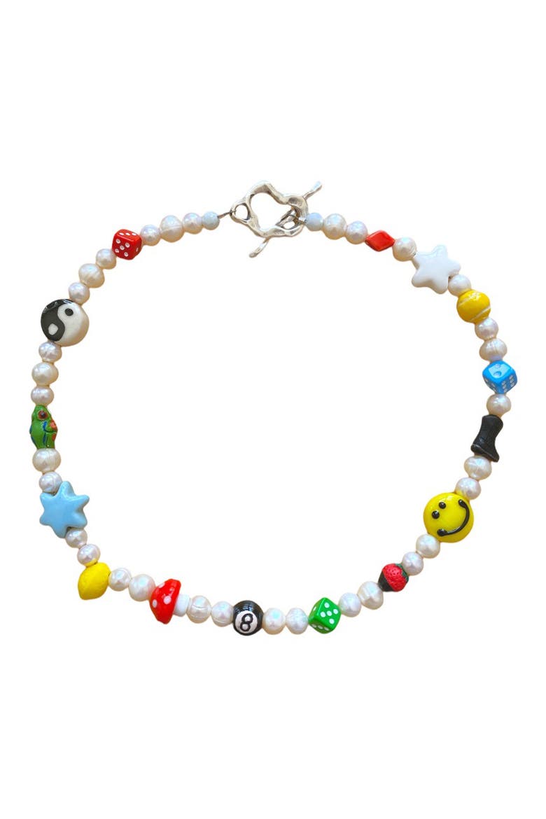The Gabe Necklace, Main, color, PEARL