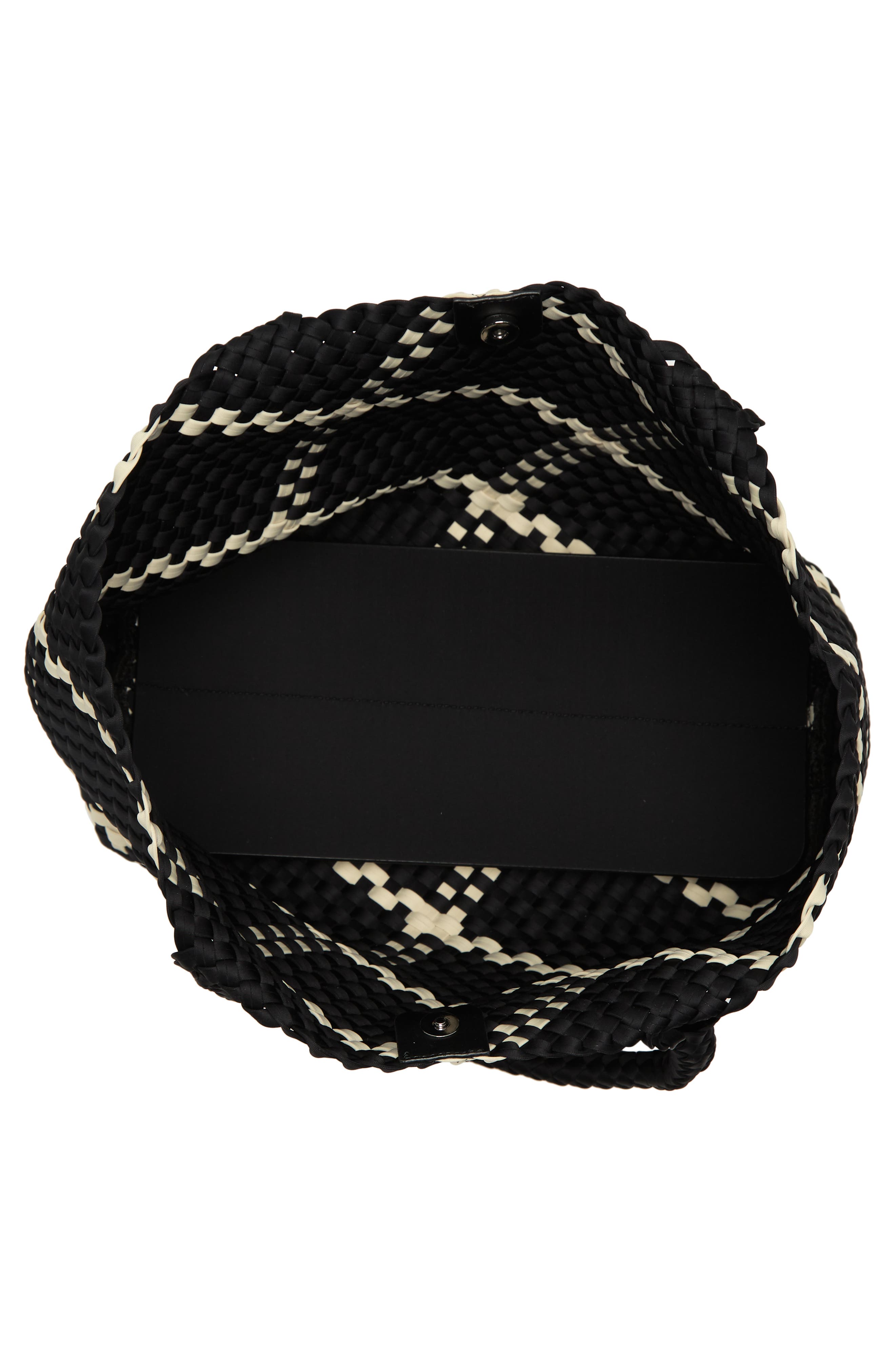 BCBG Woven Large Tote Bag & Pouch Set, Alternate, color, 