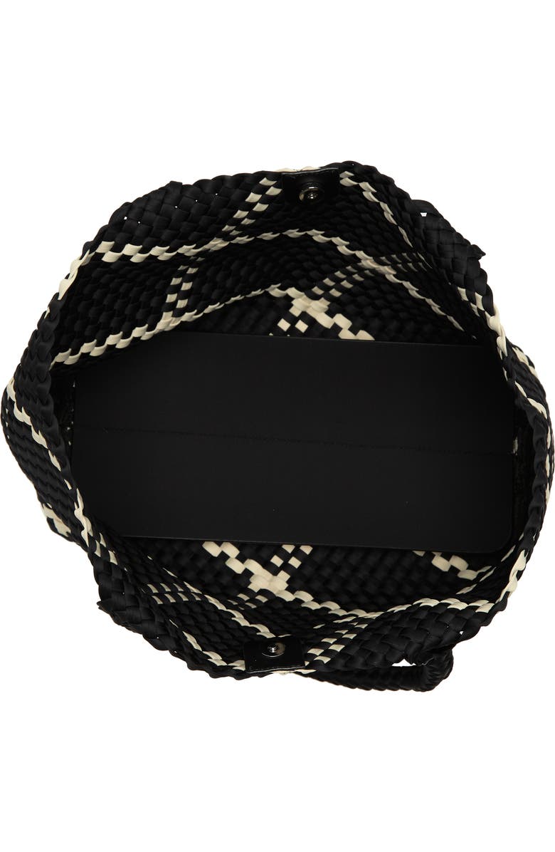 BCBG Woven Large Tote Bag & Pouch Set, Alternate, color,