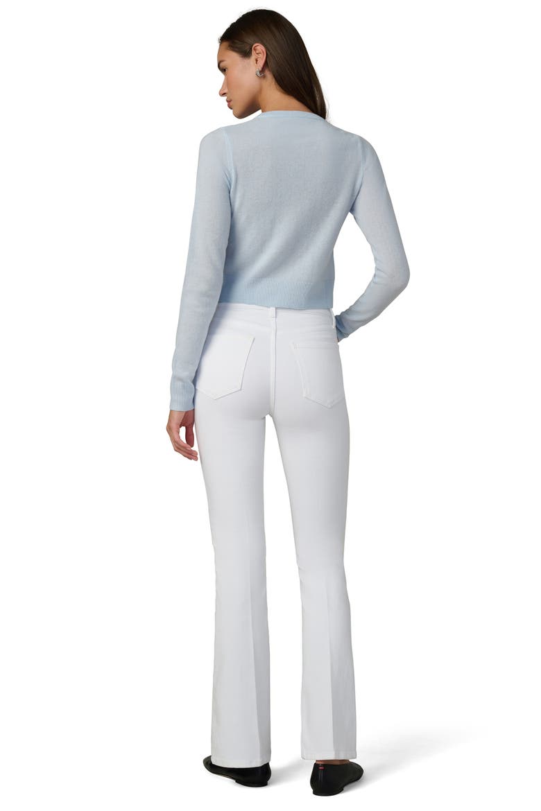 The Dani Crop Cashmere Cardigan, Alternate, color, POWDER BLUE