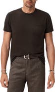 John Varvatos Bond Burnout Pocket T-Shirt