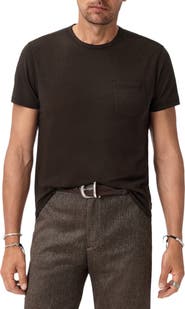 John Varvatos Bond Burnout Pocket T-Shirt