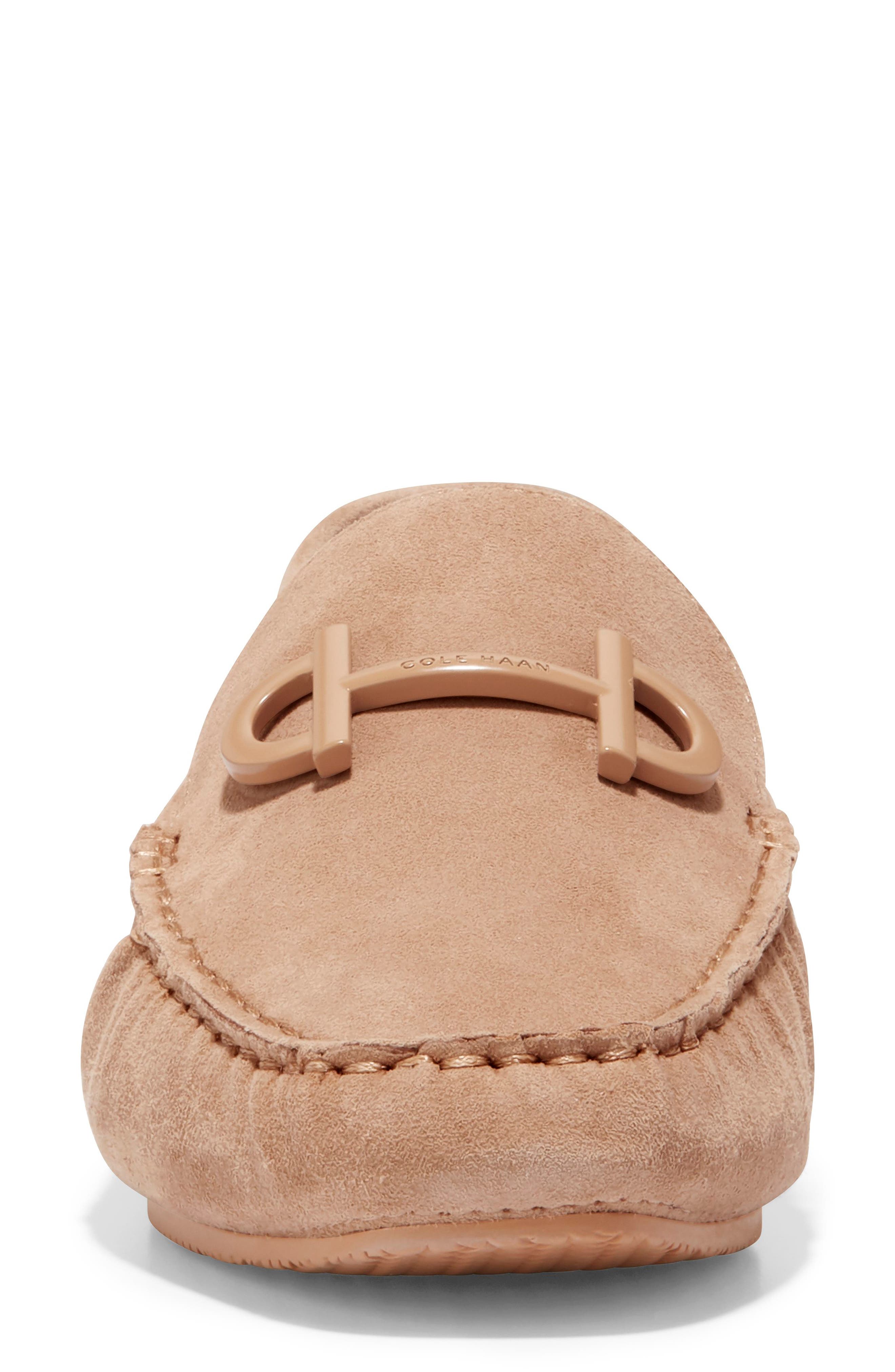 Cole Haan Tully Driver Shoe, Alternate, color, Blush Tan Suede