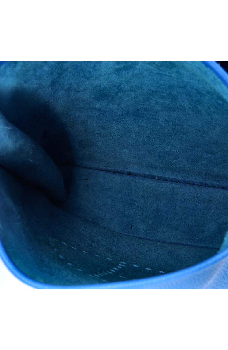 Pre-Owned Hermes Evelyne Bag Gen III Clemence PM, Alternate, color, Bleu Zanzibar