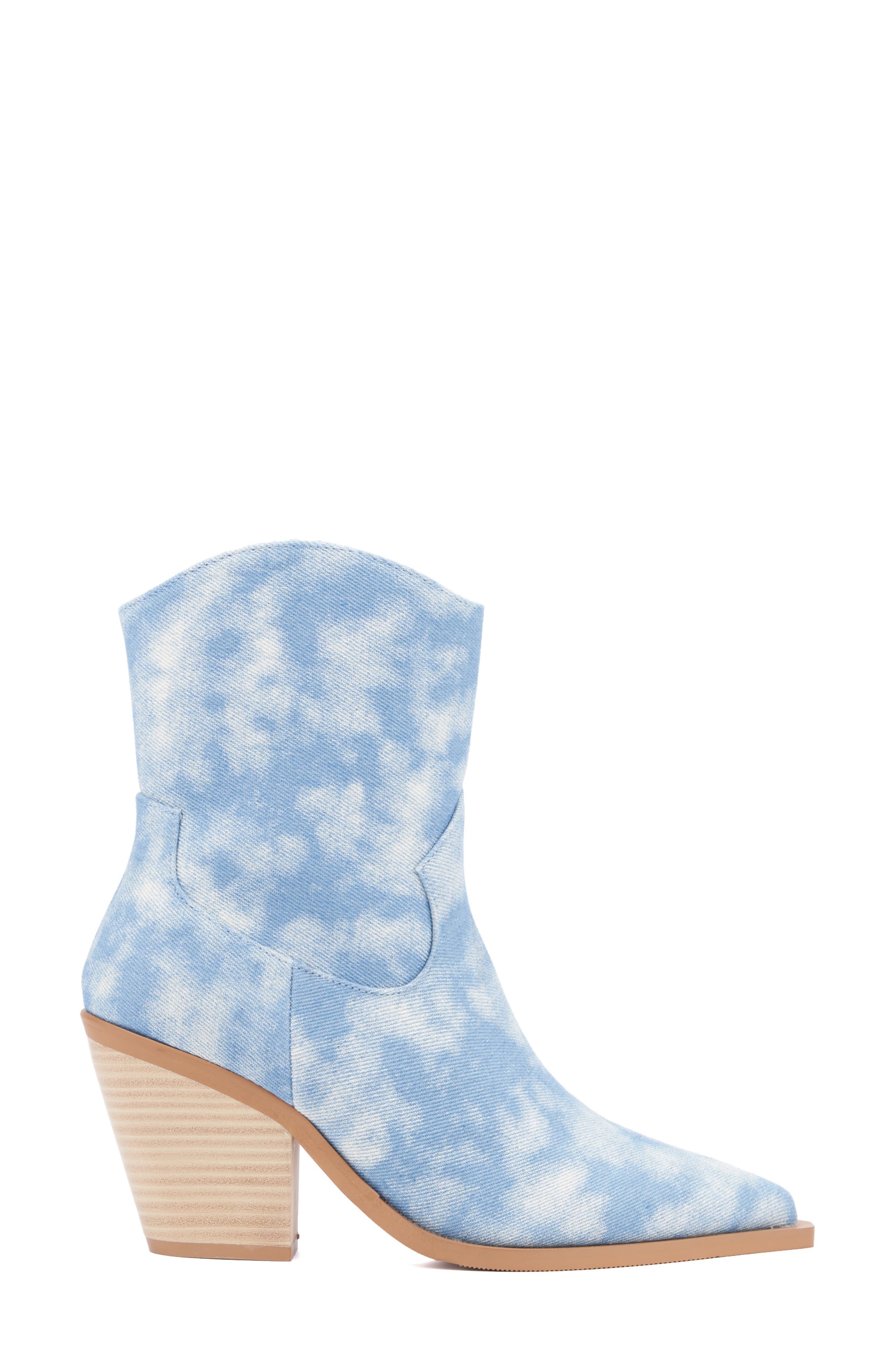 OLIVIA MILLER Frosting Western Boot, Alternate, color, Blue