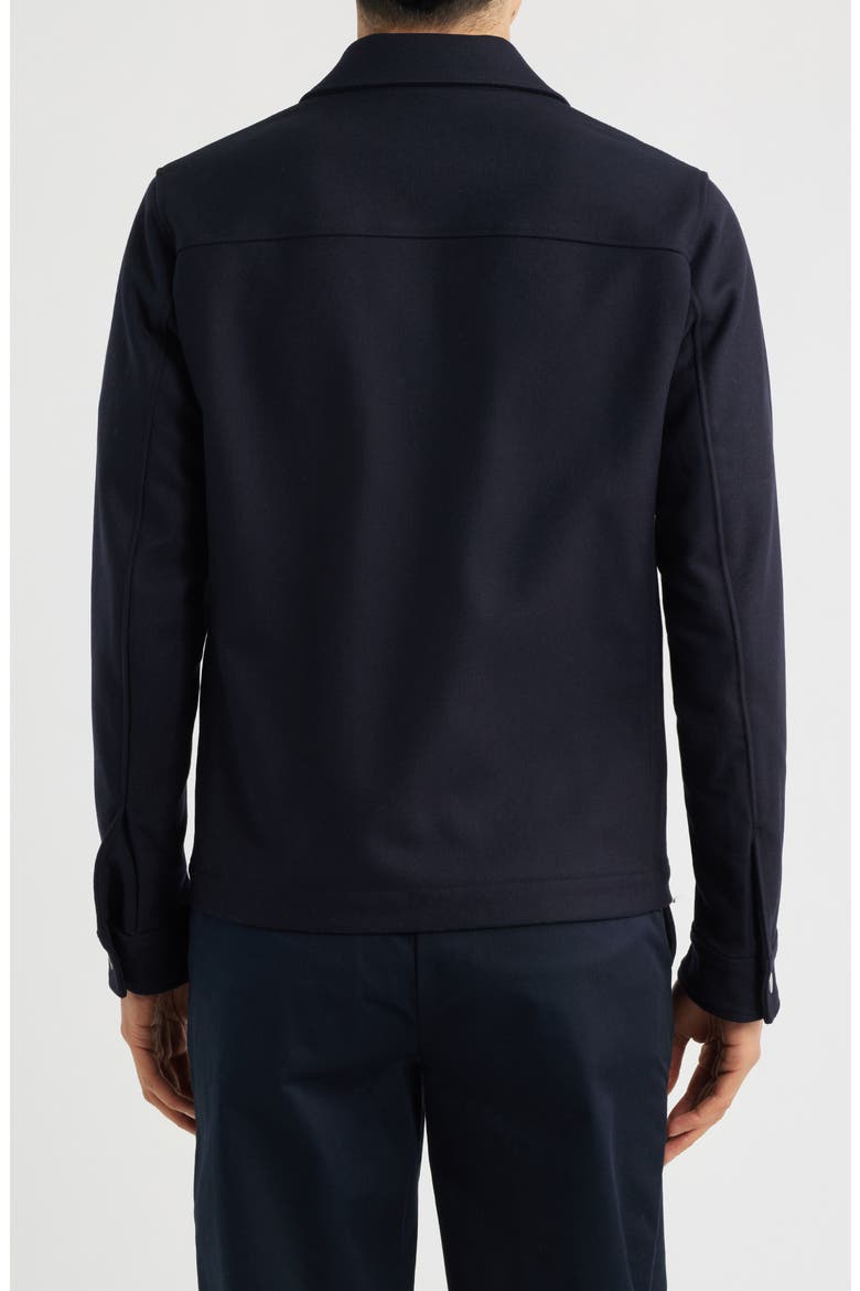 Wyatt Wool Blend Bomber Jacket, Alternate, color, ECLIPSE
