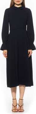 Alexia Admor Lana Fit & Flare Midi Dress