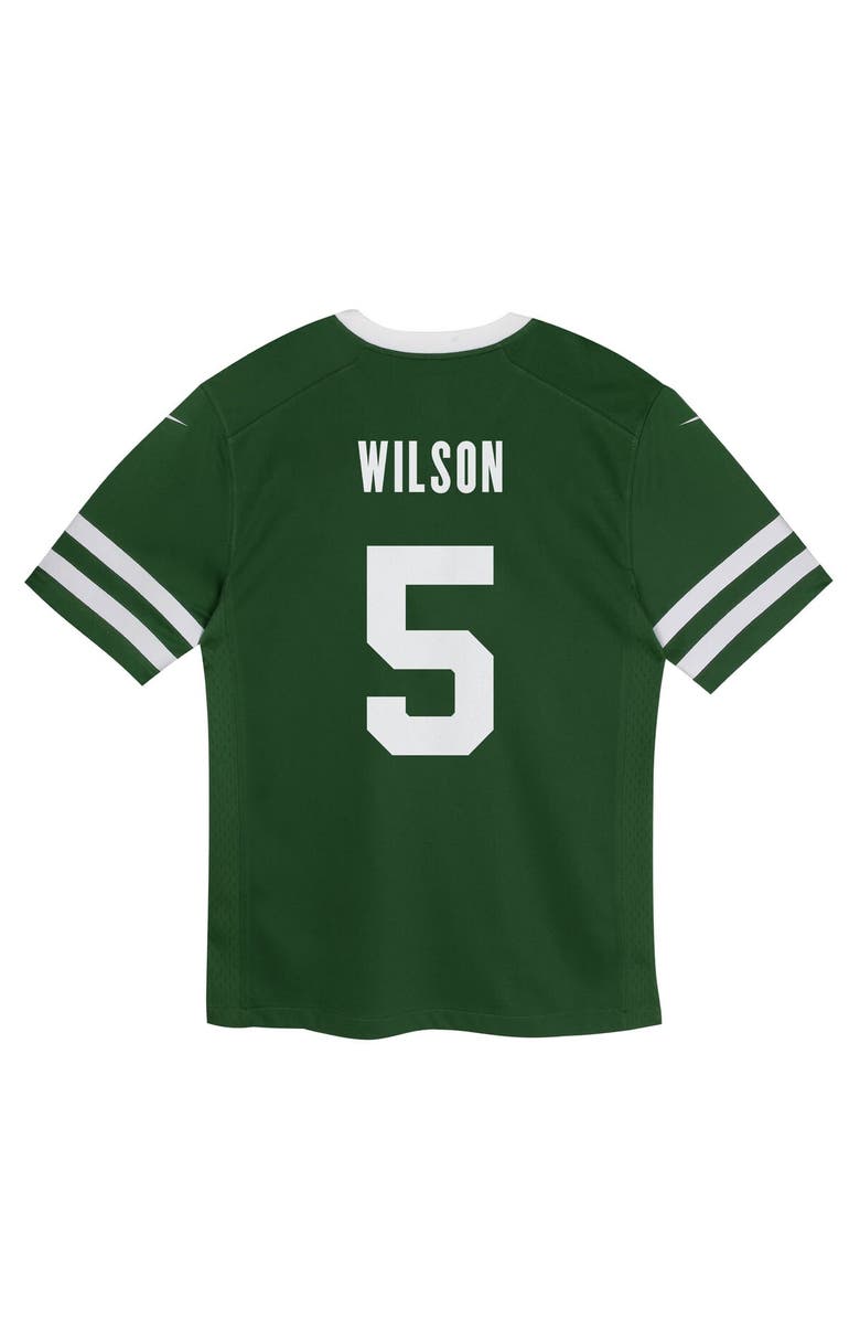 Nike Toddler Nike Garrett Wilson Legacy Green New York Jets Game Jersey, Alternate, color, Green