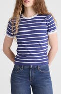 Madewell Allday Stripe Crewneck Baby Tee