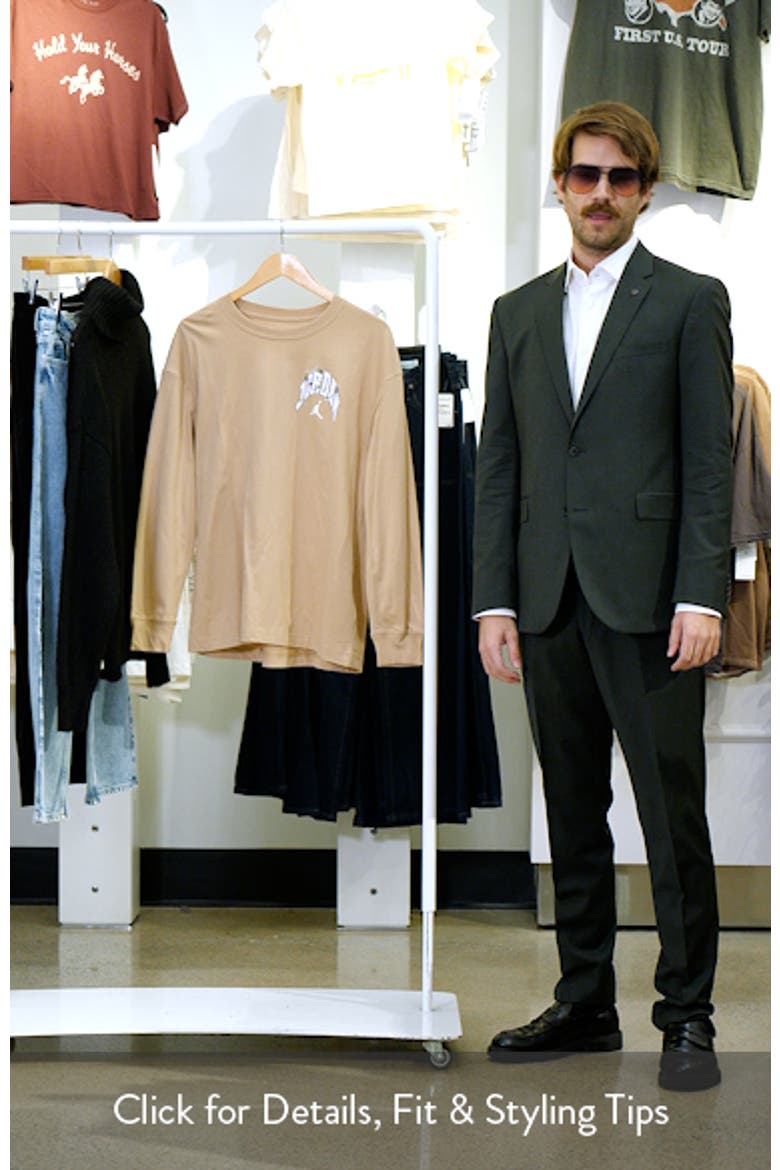 Brooklyn Long Sleeve Cotton Oversize Graphic T-Shirt video