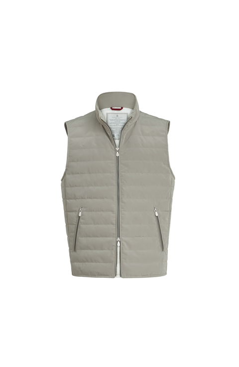 Nylon down vest