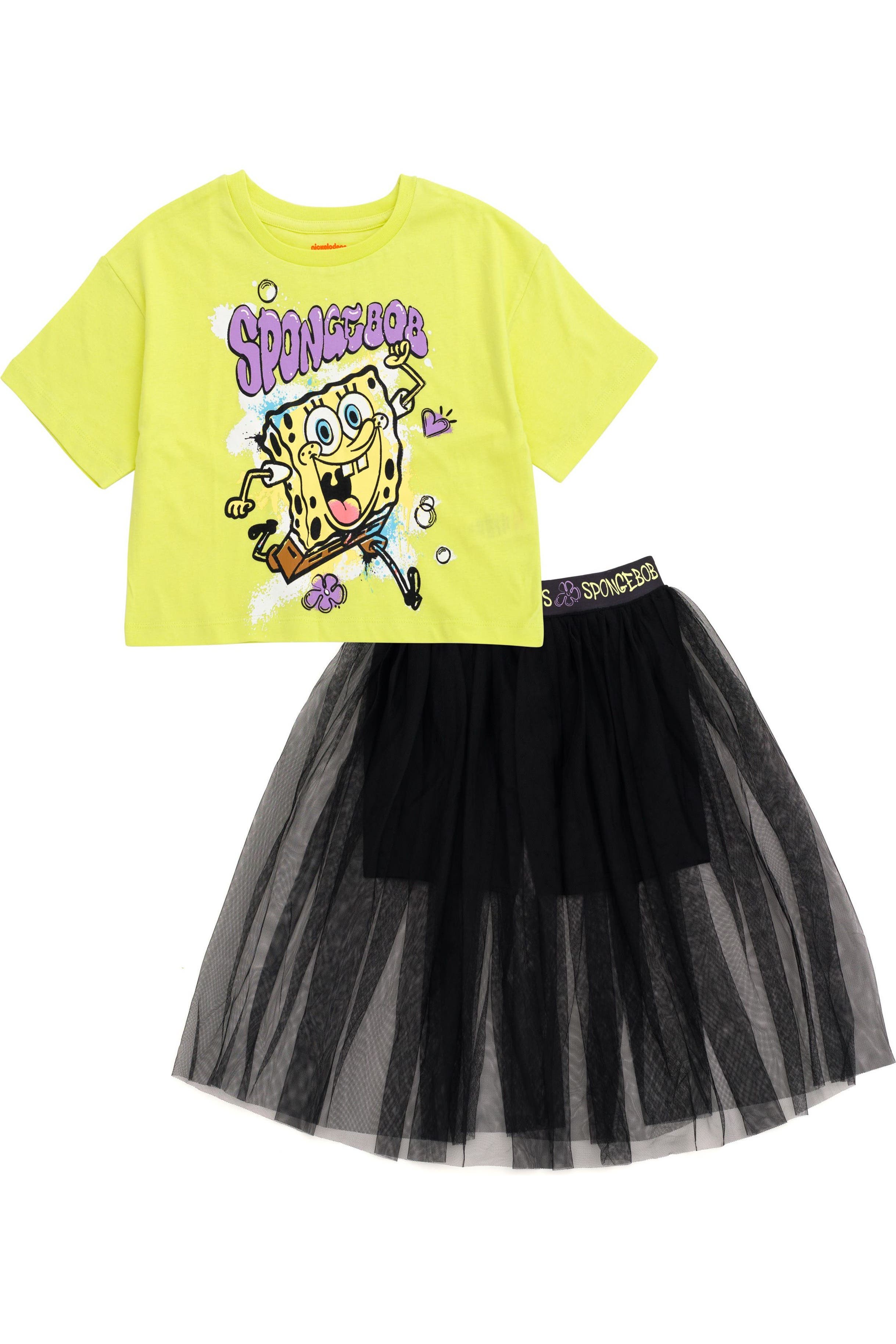 selected SpongeBob Lime Black