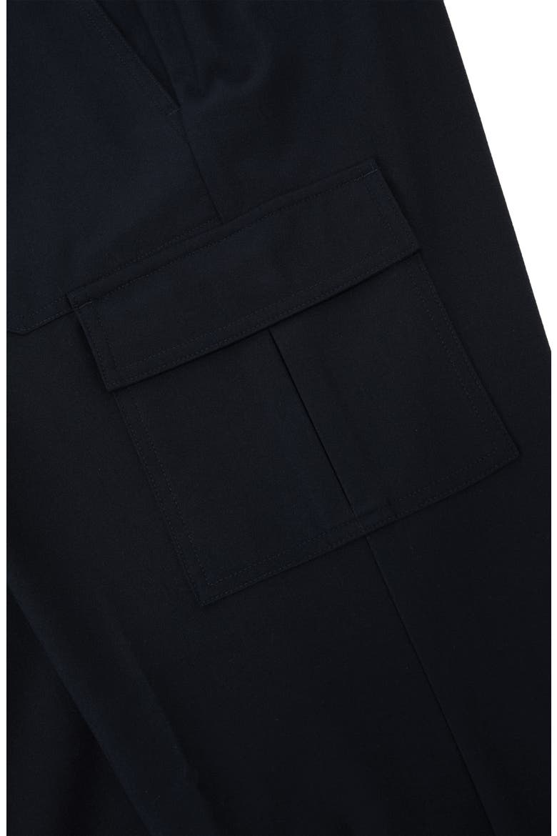Hidden Straight Leg Pants, Alternate, color, NAVY