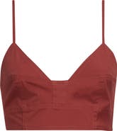 A.L.C. Joan Stretch Cotton Bra Top